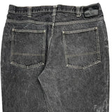 Sean John Graphic Jeans - 42W 30L Black Cotton