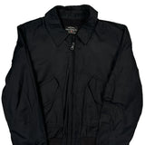 Ralph Lauren Bomber Jacket - Large Black Polyester