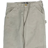 Carhartt Carpenter Trousers - 32W 30L Beige Cotton