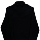 Polo By Ralph Lauren 1/4 Zip - Large Black Cotton