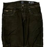 Kuhl Double Knee Cargo Pants - 32W 30L Green Cotton Blend