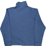 Polo By Ralph Lauren 1/4 Zip - Medium Blue Cotton