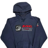 Fubu Spellout Hoodie - Large Navy Cotton