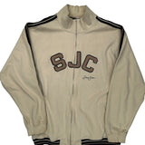 Sean John Track Jacket - 2XL Beige Cotton