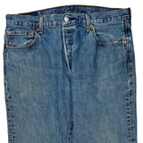 501 Levis Jeans - 34W 31L Blue Denim