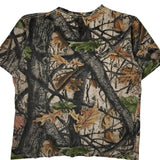 Gildan Camo T-Shirt - XL Multicoloured Cotton