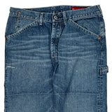 Unbranded Hip Hop Carpenter Jeans - 38W 34L Blue Cotton
