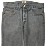 501 Levis Jeans - 34W 30L Grey Denim