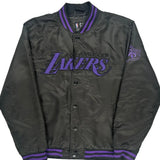Los Angeles Lakers Nba Varsity Jacket - Medium Black Polyester