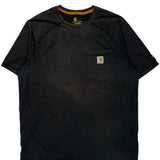 Carhartt T-Shirt - Large Black Cotton