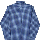 Ralph Lauren Checked Shirt - Large Blue Cotton