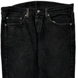 Levis 505 Jeans - 38W 31L Black Cotton