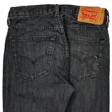 501 Levis Jeans - 30W 34L Grey Cotton