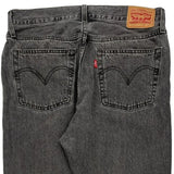 501 Levis Jeans - 31W 30L Gray Cotton
