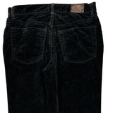 Calvin Klein Jeans Cord Trousers - 32″ Waist Black Corduroy