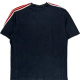 Nike Striped T-Shirt - XL Red Cotton