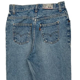 Made In USA Orange Tabs Levis California Straights Jeans - 28W 31L Blue Denim