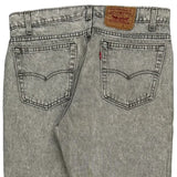 Made In USA Levis Jeans - 34W 32L Grey Cotton
