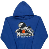 Northwest Basketball Russell Athletic Graphic Hoodie - Medium Blue Cotton
