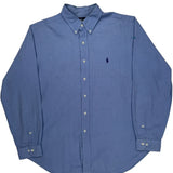 Ralph Lauren Shirt - XL Blue Cotton