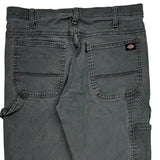 Dickies Carpenter Pants - 32W 30L Gray Cotton