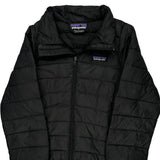 Age 5-6 Patagonia Puffer - XS Black Polyester