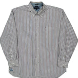 Tommy Hilfiger Striped Shirt - 2XL Multicoloured Cotton