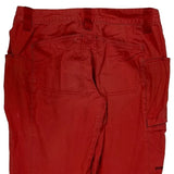 Patagonia Cargo Trousers - 30W UK 8 Red Cotton