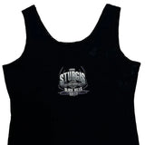 Sturgis Black Hills Rally Harley Davidson Graphic Tank Top - Large Black Cotton