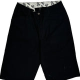 Unbranded Chino Shorts - 34W 13L Black Polyester Blend