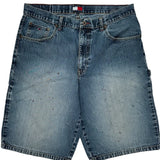 Tommy Hilfiger Denim Shorts - 36W 10L Blue Cotton