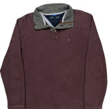 Tommy Hilfiger Sweater - Large Brown Cotton