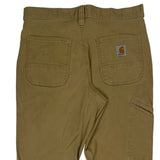 Carhartt Carpenter Trousers - 30W 30L Khaki Cotton