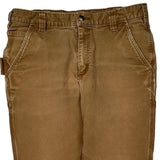 Carhartt Carpenter Pants - 33W 31L Brown Cotton