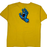 Youth Santa Cruz Graphic T-Shirt - XL Yellow Cotton