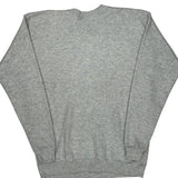 Deer And Farmhouse Graphic Tultex Graphic Sweatshirt - Large Grey Cotton Blend