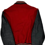 Delong College Varsity Jacket - Medium Black Leather