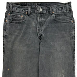 Levis Jeans - 35W 30L Gray Cotton
