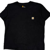 Carhartt T-Shirt - Large Black Cotton
