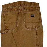 Dickies Carpenter Pants - 31W 31L Brown Cotton