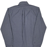 Slim Fit Ralph Lauren Checked Shirt - Medium Blue Cotton