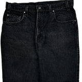 Levis Jeans - 34W 30L Black Cotton