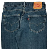 Levis Jeans - 32W 31L Blue Cotton