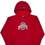 Ohio State Nike College Hoodie - 2XL Red Cotton