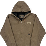 Dri Duck Workwear Jacket - Large Brown Cotton