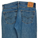 501 Levis Jeans - 36W 31L Blue Cotton