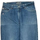 Johnny Blaze Graphic Jeans - 36W 33L Blue Cotton