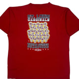 St. Louis Cardinals Majestic Graphic T-Shirt - XL Red Cotton