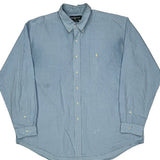 Blake Shirt Ralph Lauren Checked Shirt - 2XL Blue Cotton