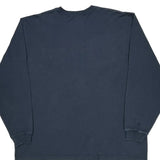 Carhartt Long Sleeve T-Shirt - 2XL Navy Cotton